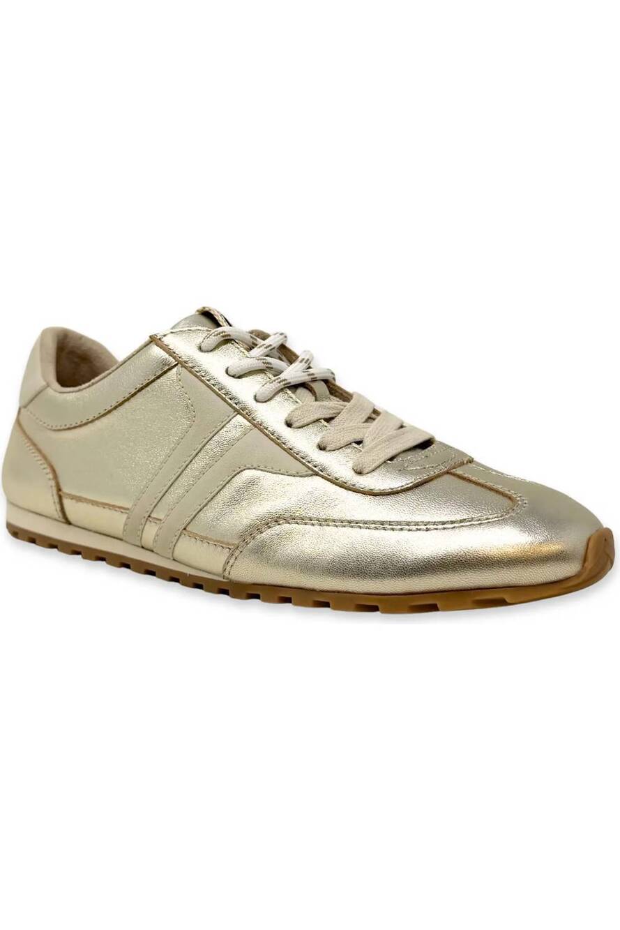 NEW SHU SHOP women's sarah sneakers in gold